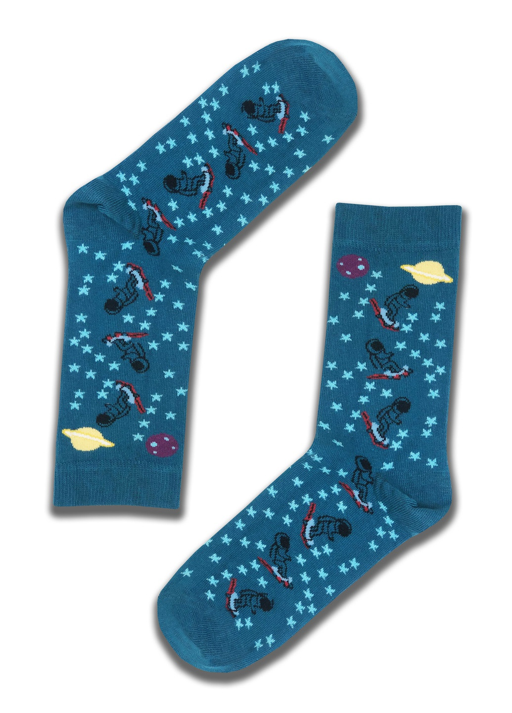 Шкарпетки Daily Астронавт в зірках Neseli высокие (212374932)
