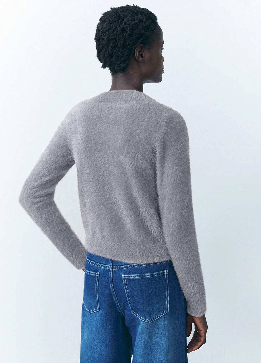 Серый демисезонный джемпер джемпер SHEIN