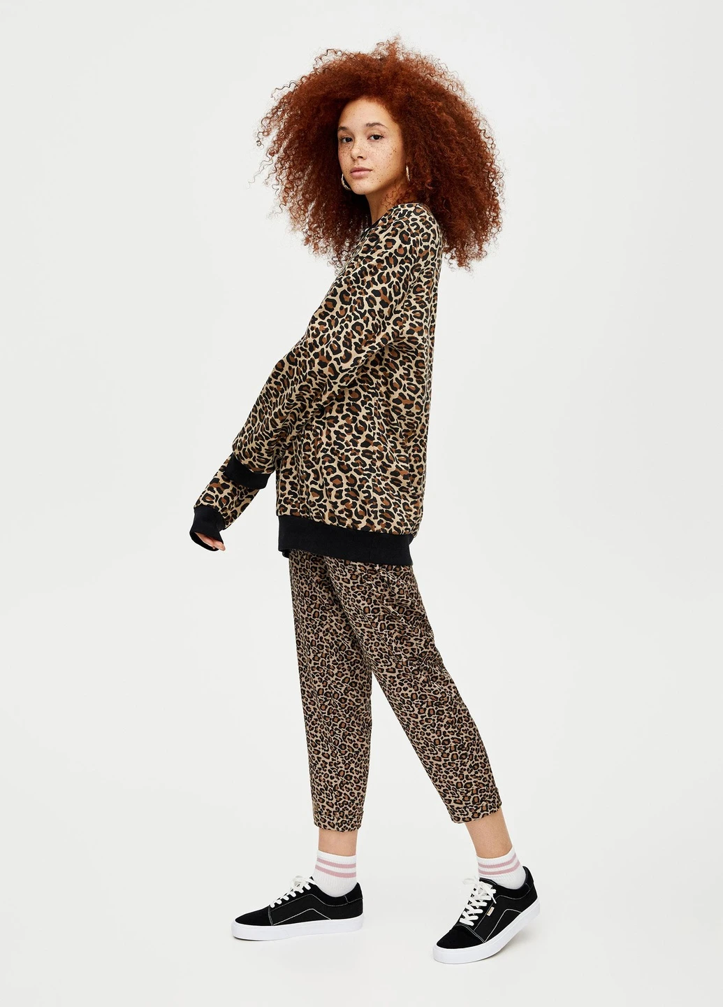 Штани демісезон,леопардовий, Pull & Bear (254669923)