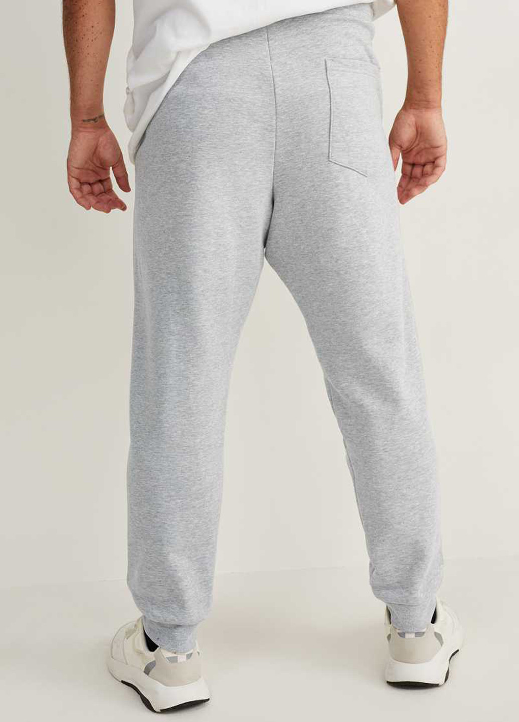Светло-серые спортивные демисезонные джоггеры брюки C&A