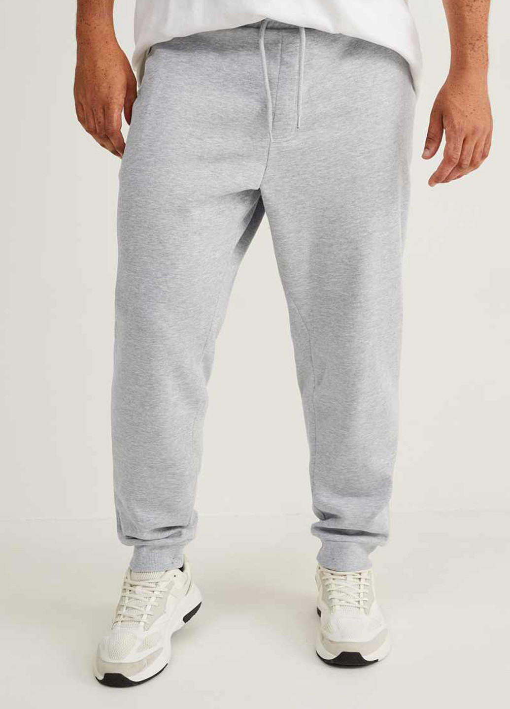 Светло-серые спортивные демисезонные джоггеры брюки C&A