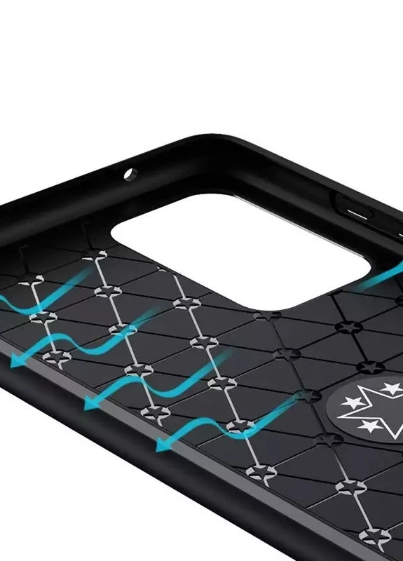 TPU чохол ColorRing під магнітний тримач (opp) для Samsung Galaxy A72 4G / A72 5G Чорний / Чорний (is_00000042289_5) Deen (238479312)