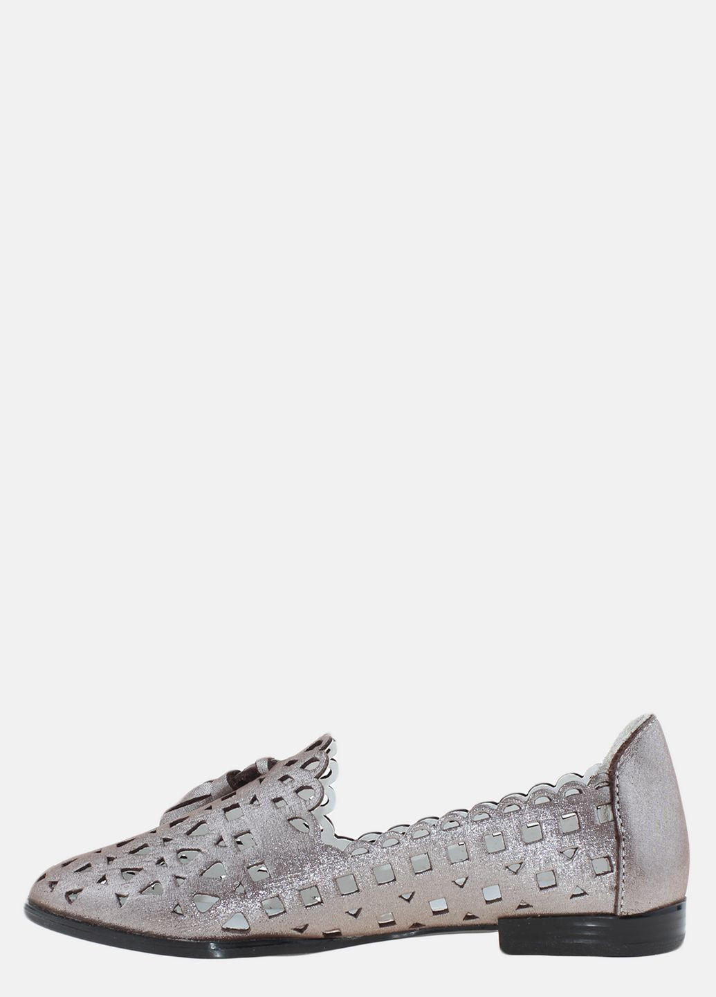 Женские балетки rv132 кофейный Violetti | кофейные однотонные натуральная кожа (317419756)