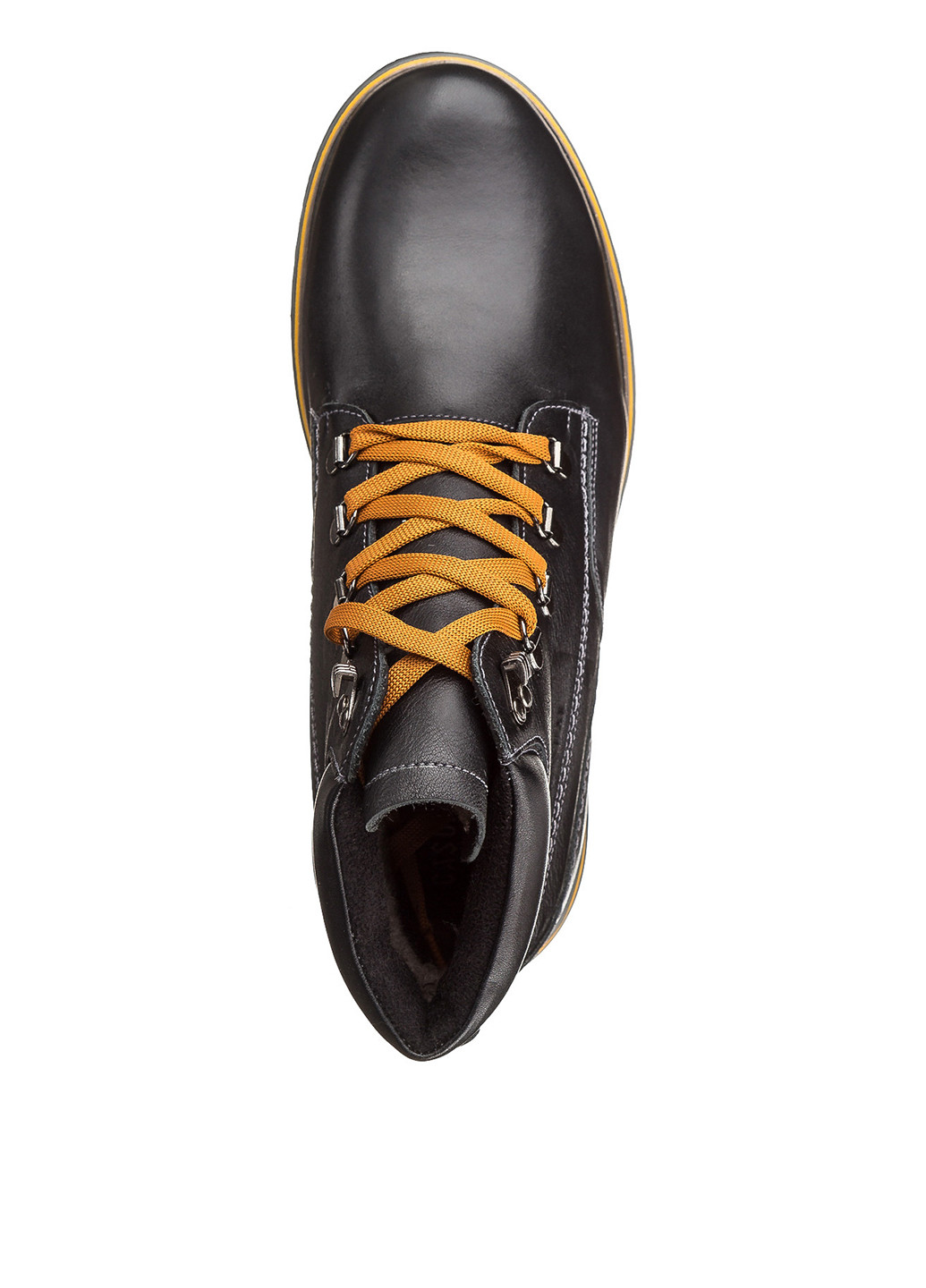 Черные осенние ботинки тимберленды Casual