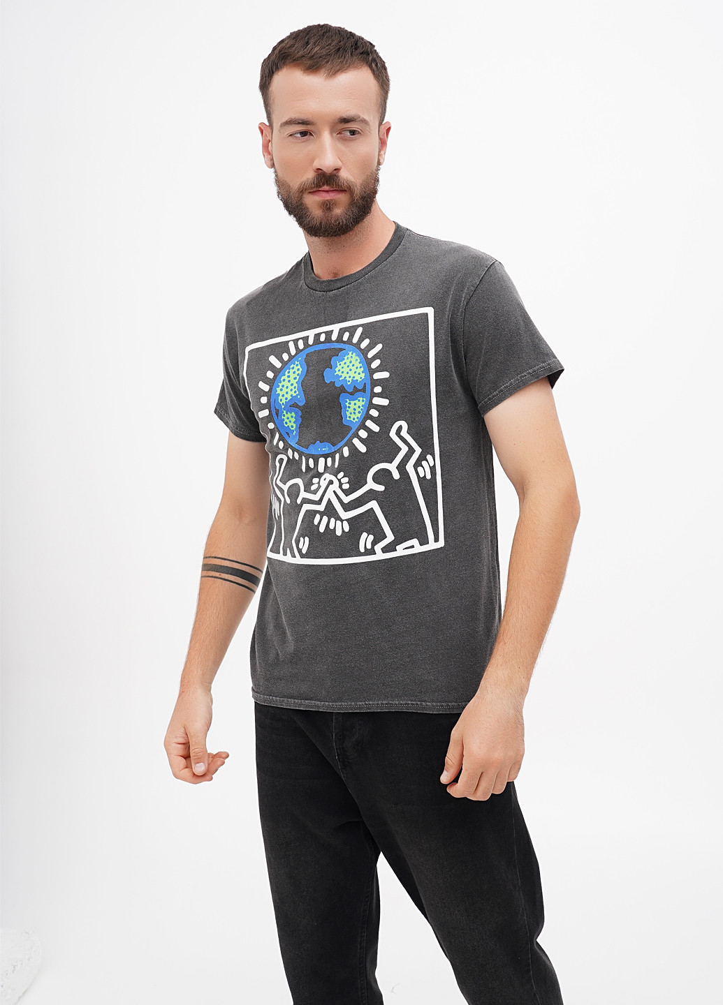 Сіра футболка Ripple Junction