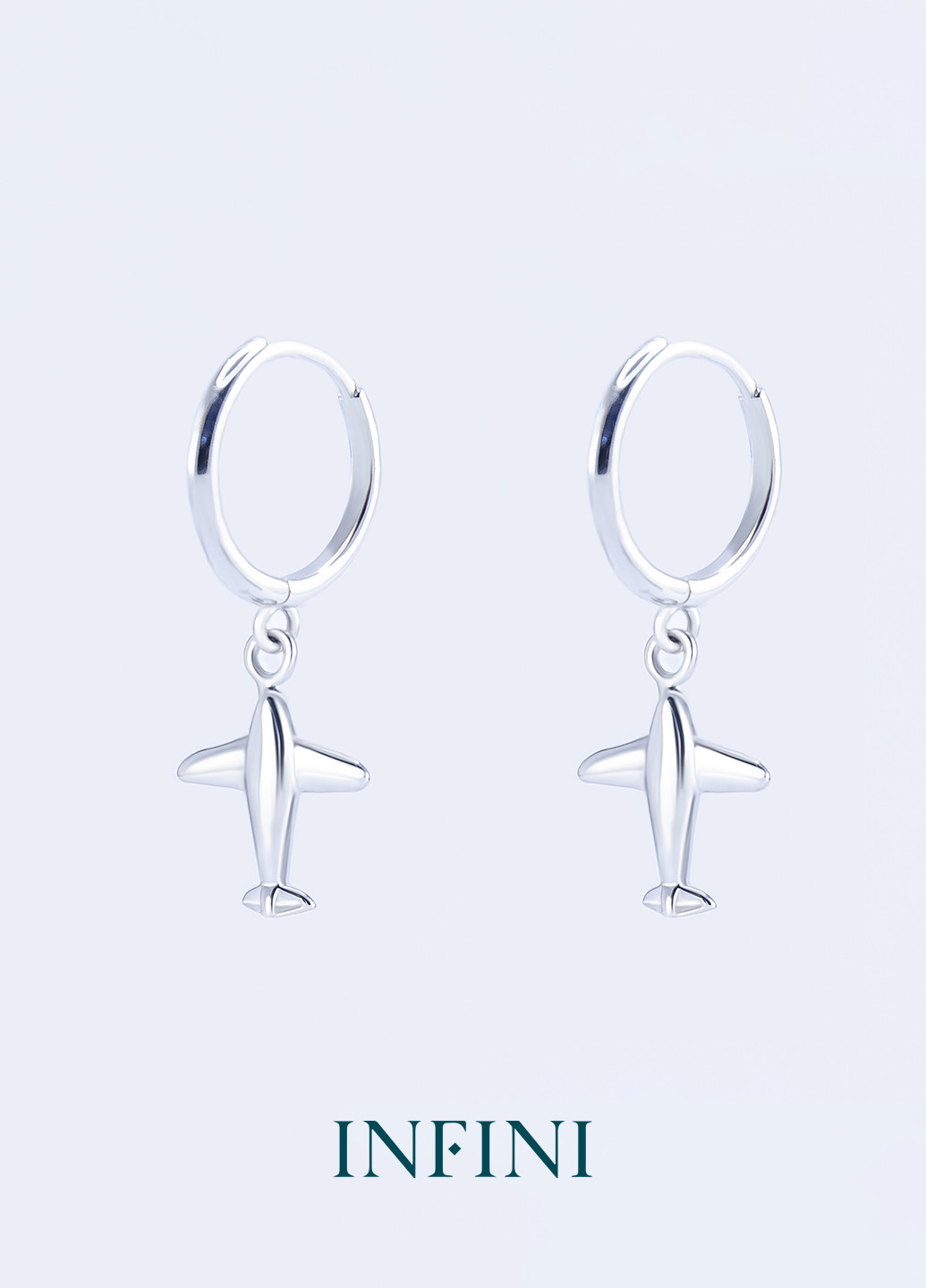 Серьги серебряные Infini (251126751)