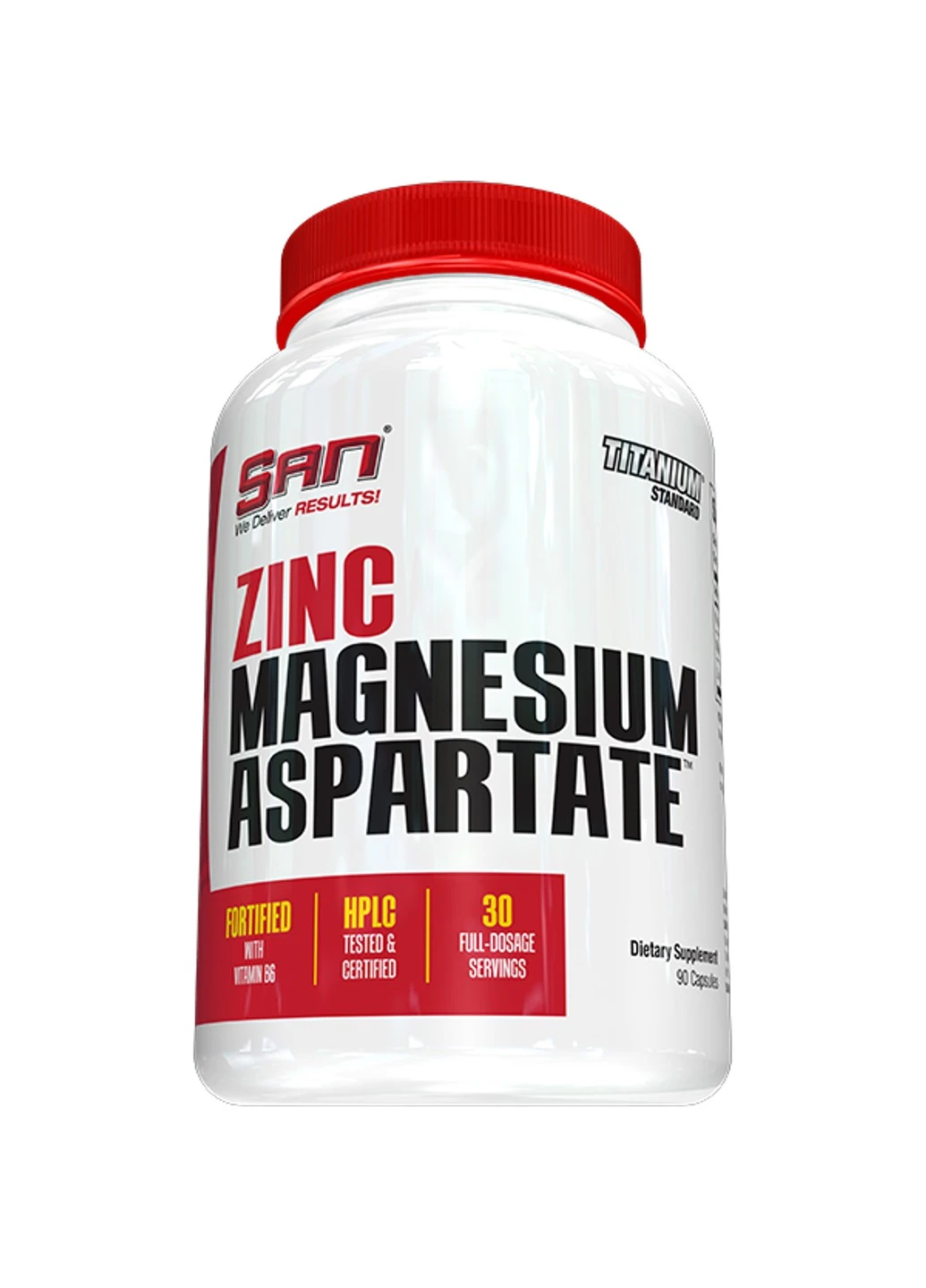 Цинк магній + Б6 Zinc Magnesium Aspartate (90 капс) сан San (255410441)