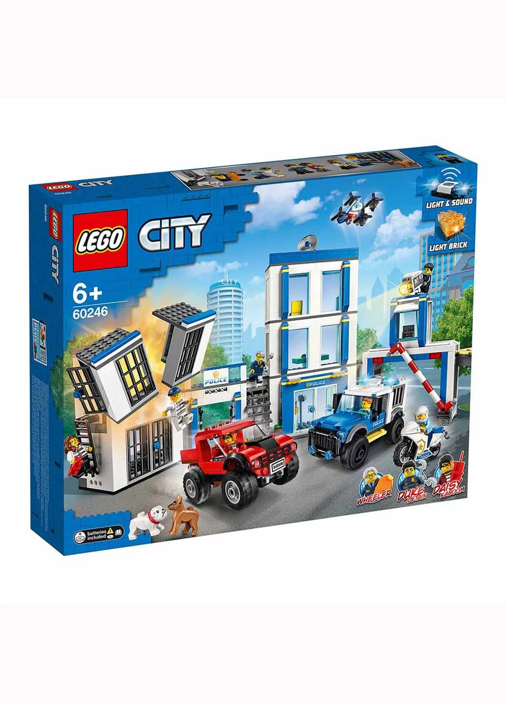Конструктор Lego City Police Полицейский участок 743 детали (207382840)
