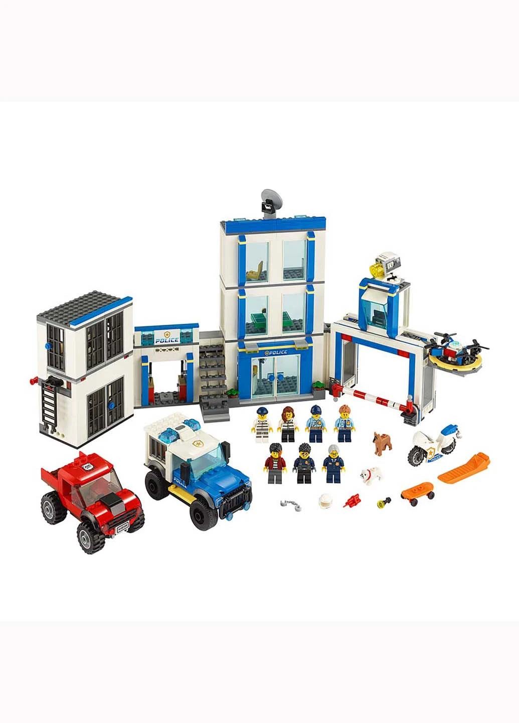 Конструктор Lego City Police Полицейский участок 743 детали (207382840)