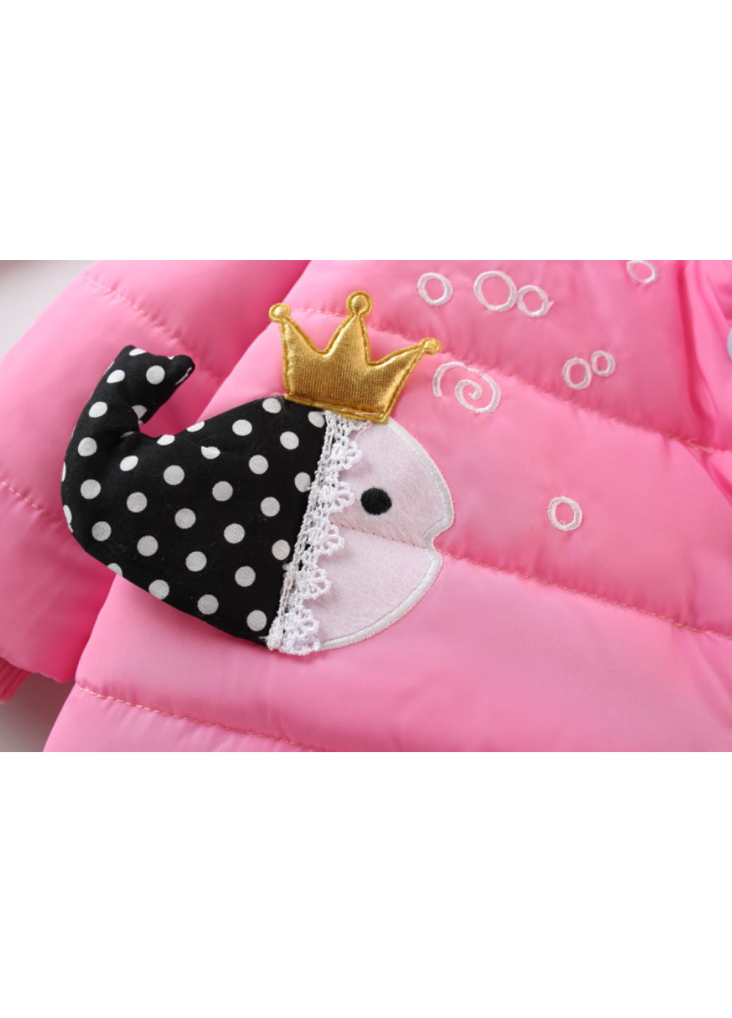 Розовая демисезонная куртка No Brand