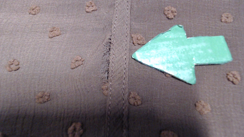 Коричневая блуза Stradivarius