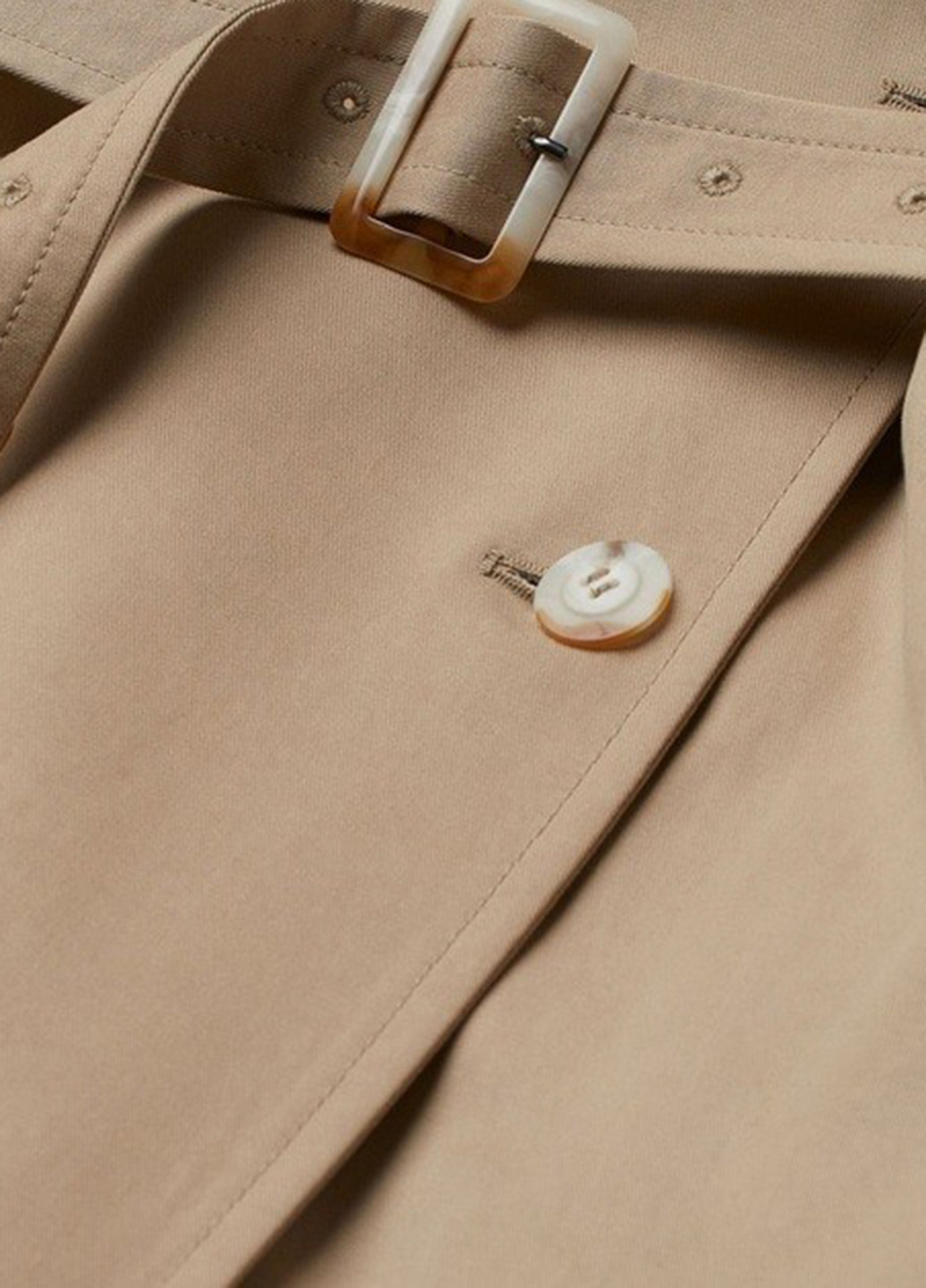 Плащ H&M на пуговицах демисезон (322092682)