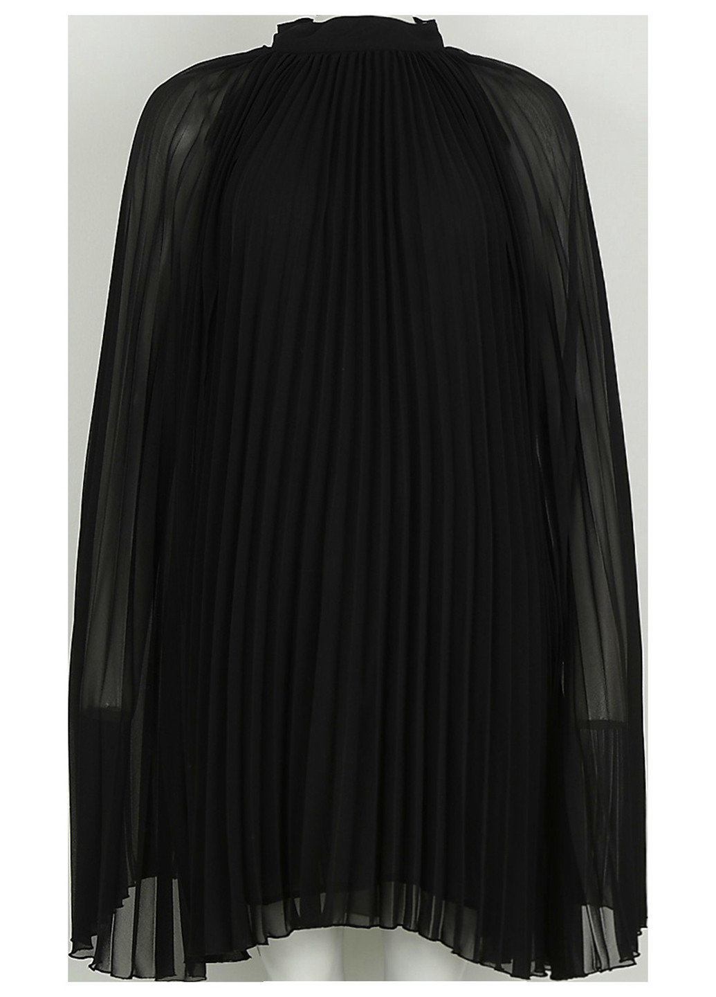 Черное кэжуал платье платье-жакет, плиссированное, а-силуэт Boohoo однотонное
