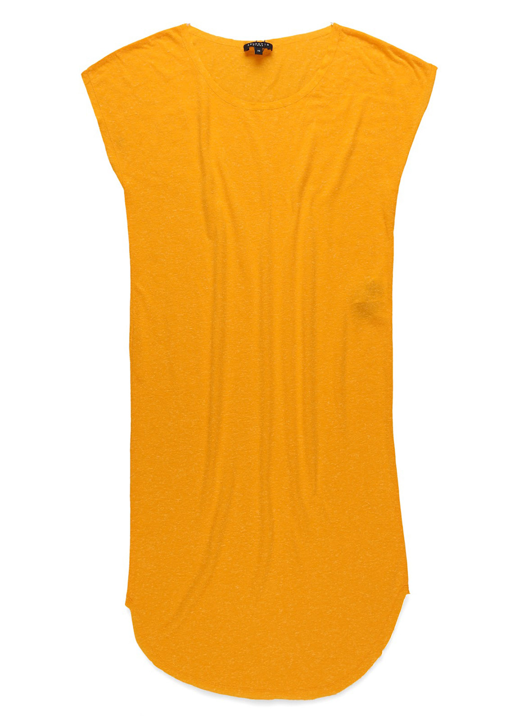 Гірчична кежуал сукня Selected Femme однотонна