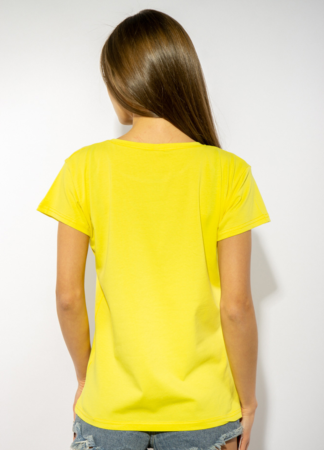 Жовта літня футболка Time of Style