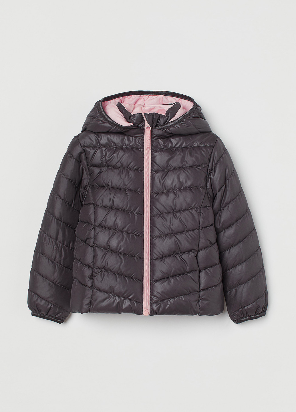 Темно-серая демисезонная куртка H&M