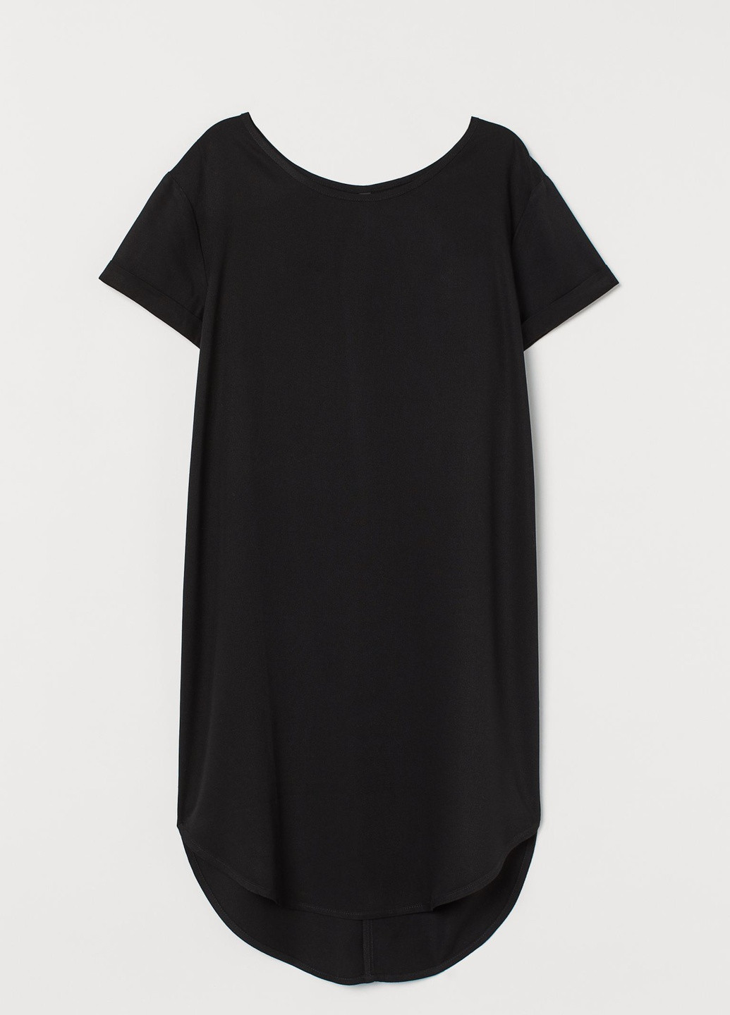 Чорна кежуал сукня H&M однотонна