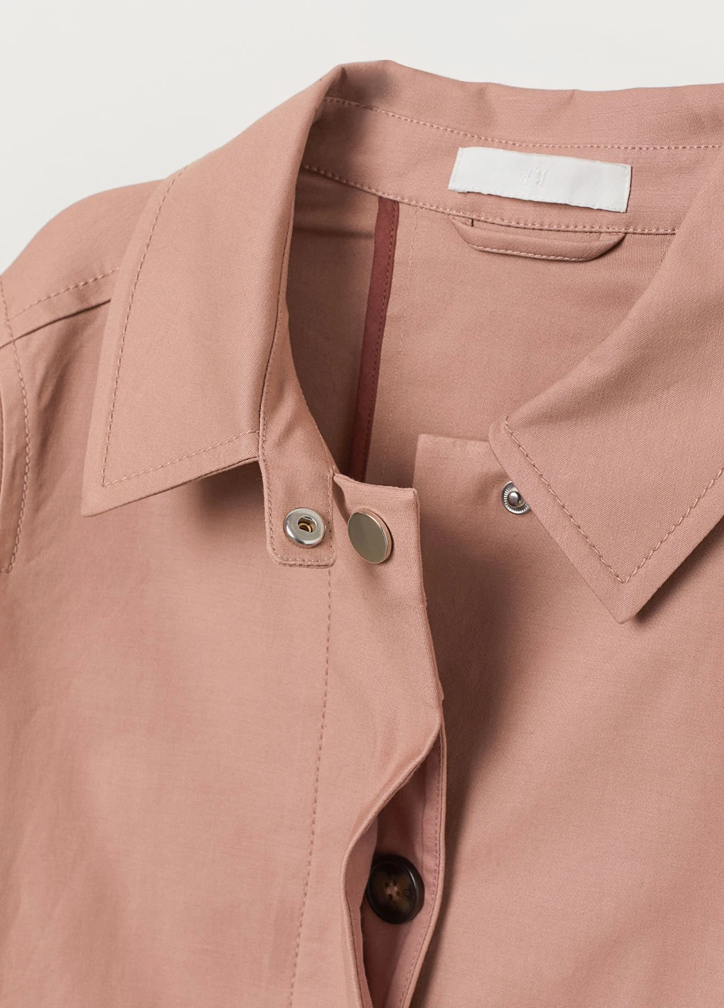 Пудрова демісезонна куртка H&M