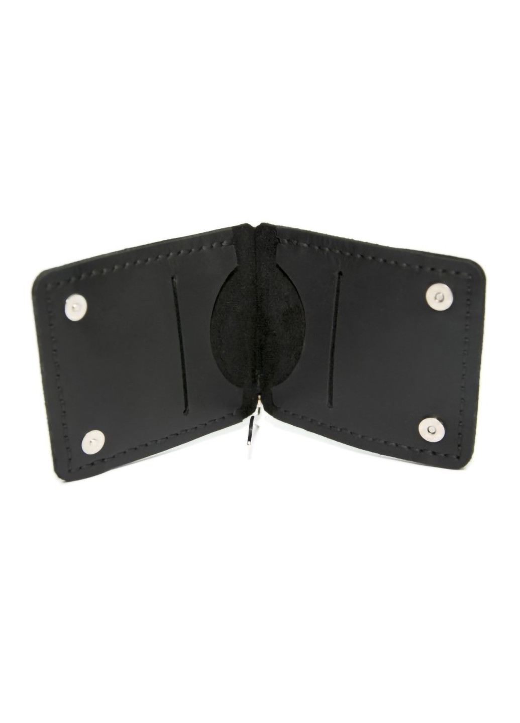 Шкіряний затискач для грошей 11,5х8,5х0,5 см GOFIN (253174368)