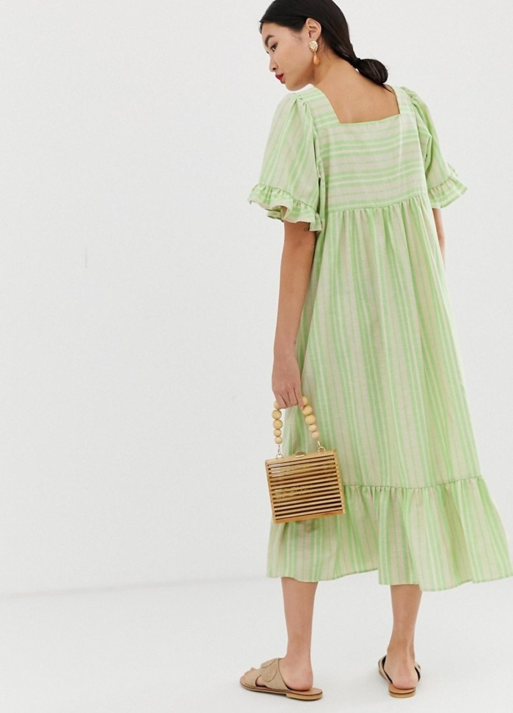 Зеленое платье Lost Ink