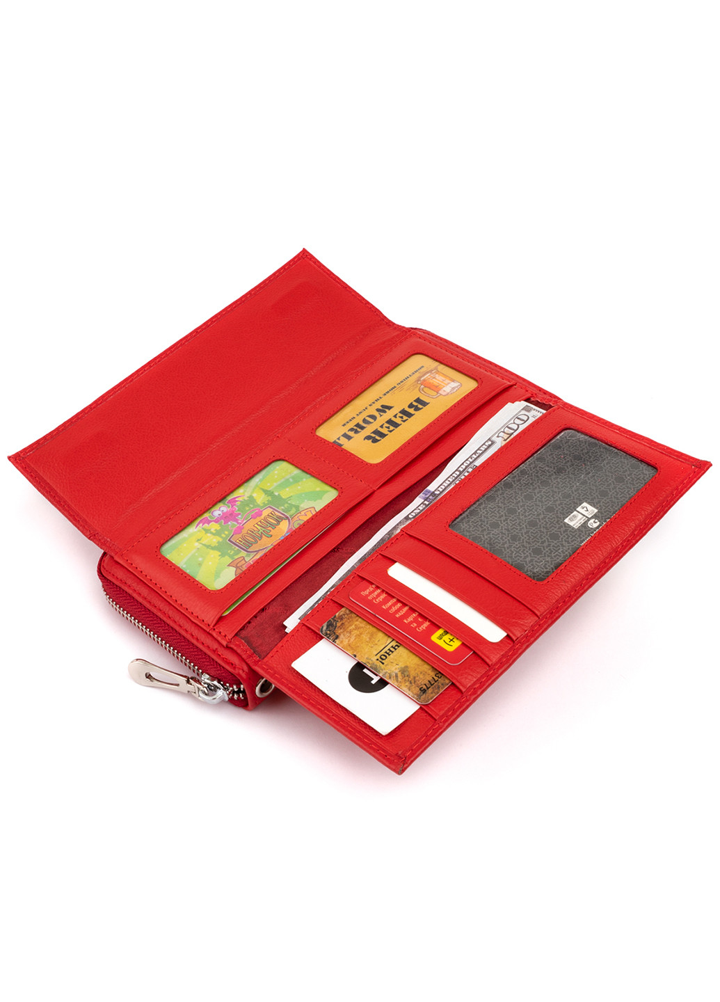 Женский кожаный кошелек 20х10х2 см st leather (252127322)