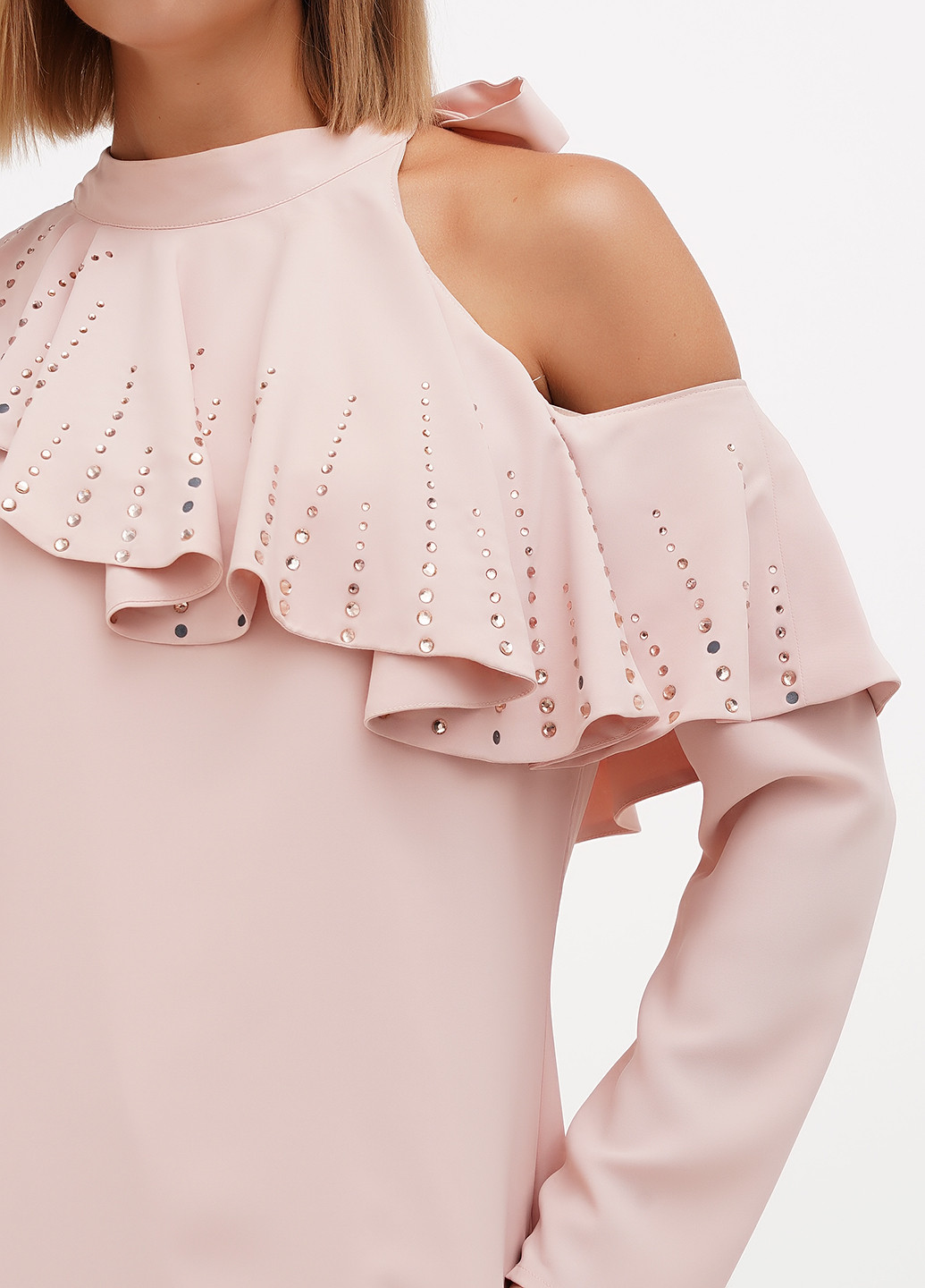 Пудрова кежуал, святковий сукня Sassofono однотонна