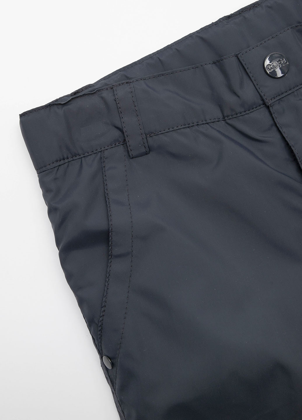 Темно-синие спортивные демисезонные брюки зауженные Coccodrillo