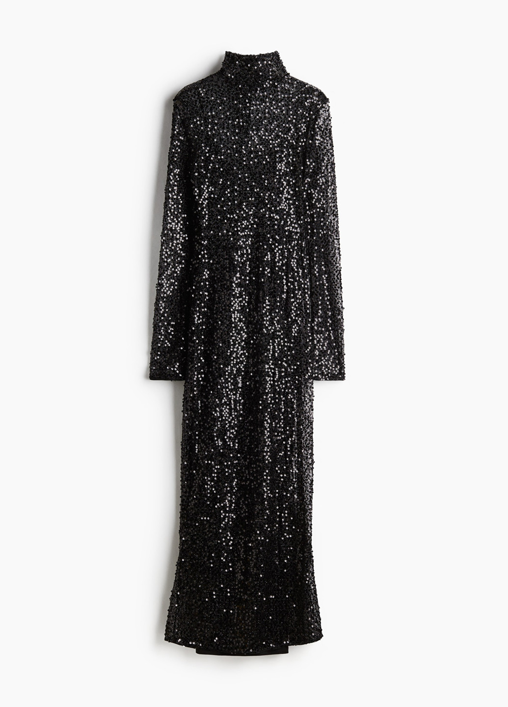 Чорна вечірня сукня H&M однотонна