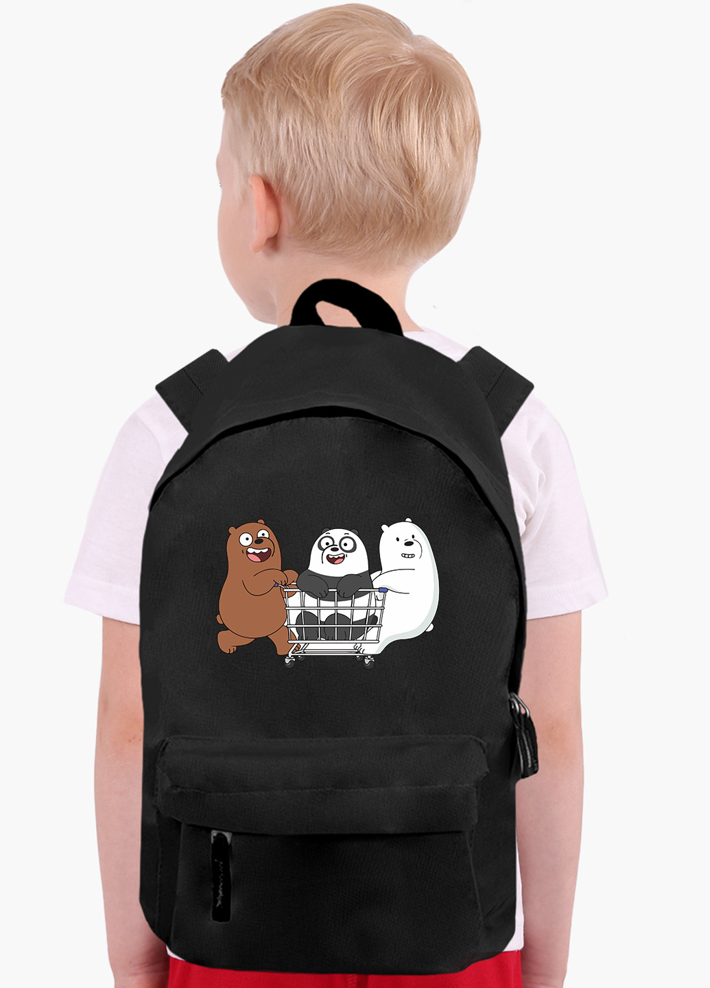 Детский рюкзак Вся правда о медведях (We Bare Bears) (9263-2891) MobiPrint (229077918)