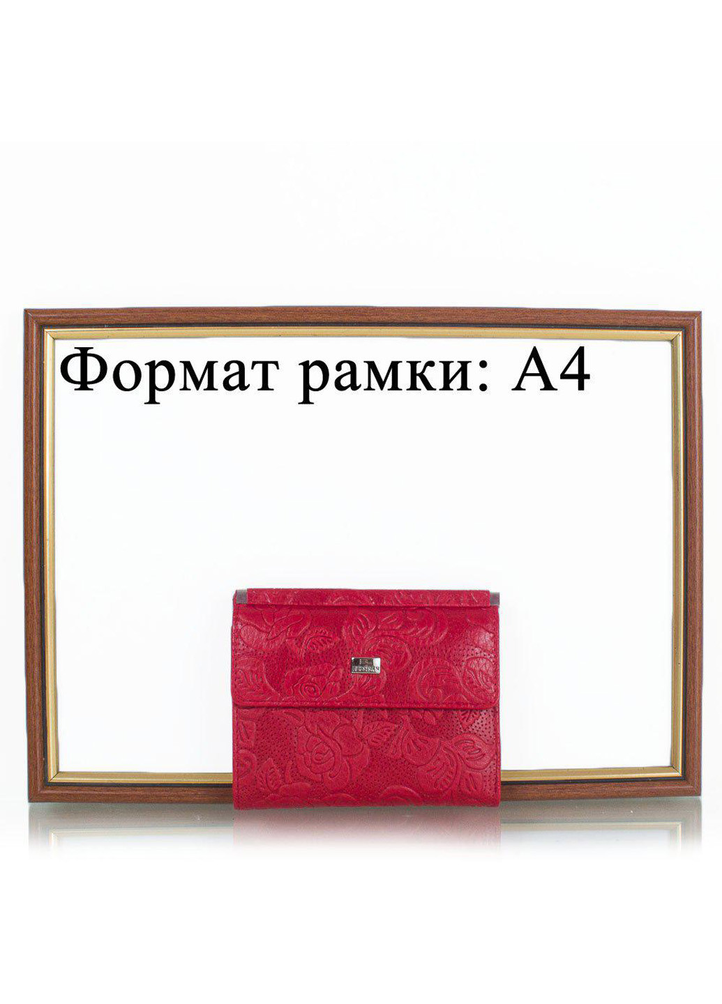 Женский кожаный кошелек 12х10х1,5 см Desisan (195538162)