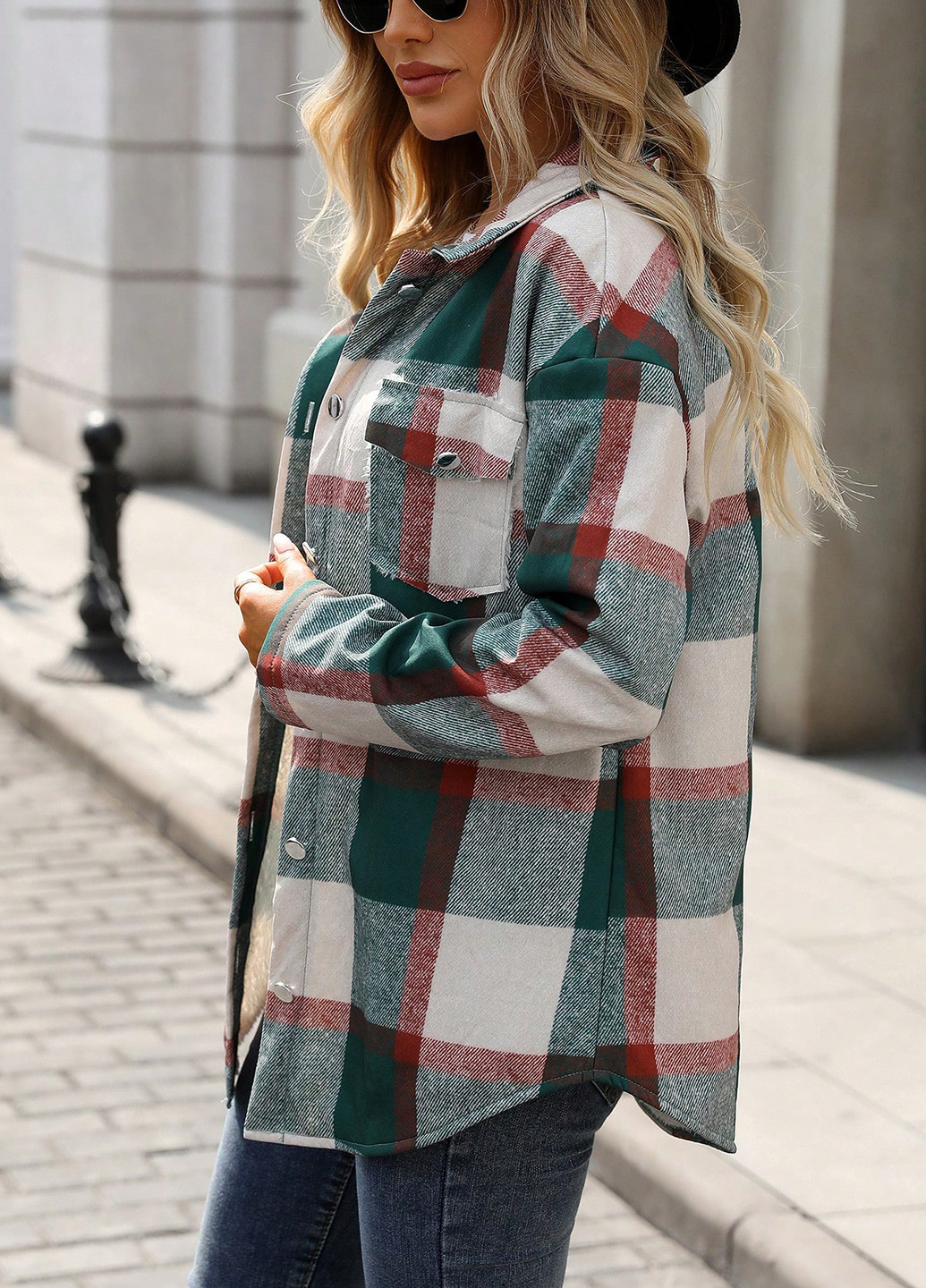 Куртка-сорочка SHEIN (341285667)