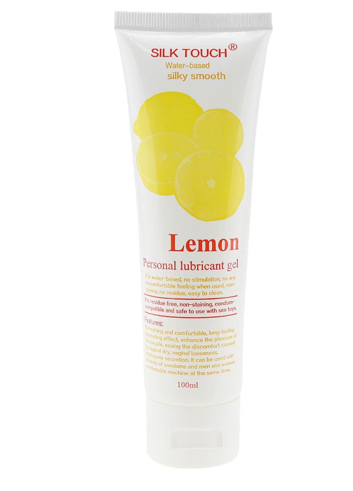Лубрикант Silk Touch Лимон на водній основі Langsha (251837601)