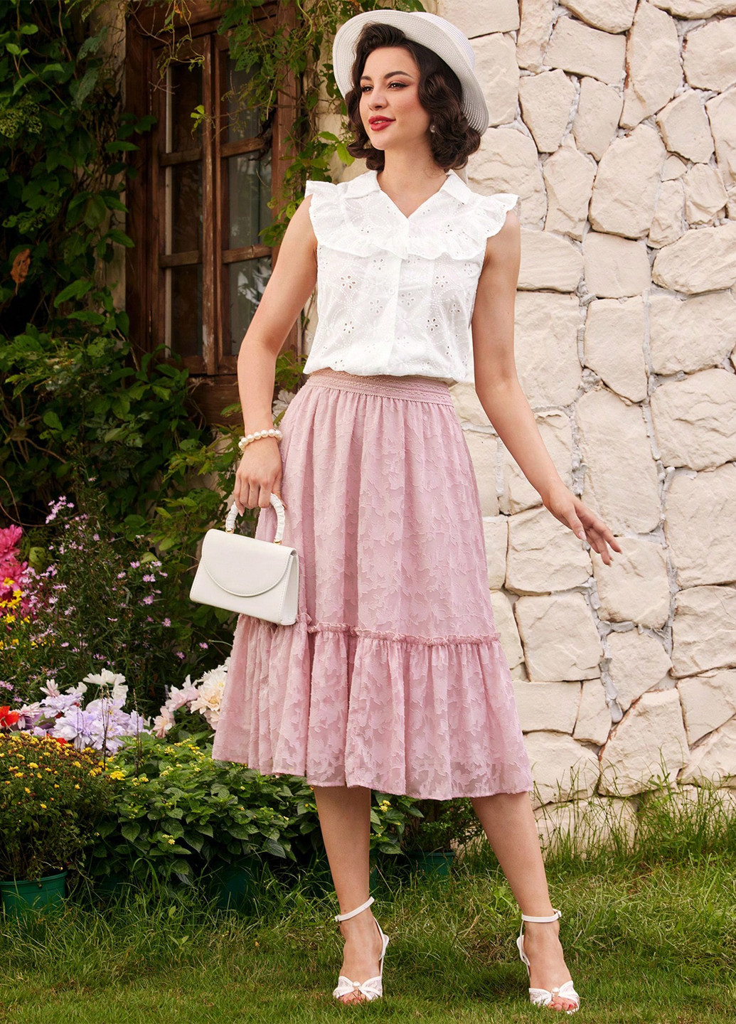 Белая блуза SHEIN