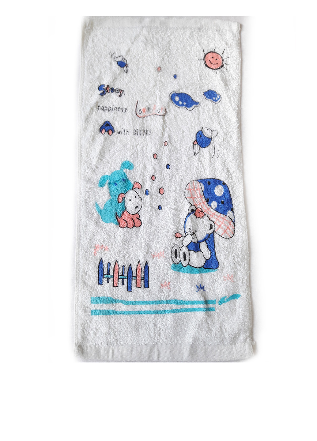 La Sana полотенце, 26*52 см рисунок голубой производство - Китай