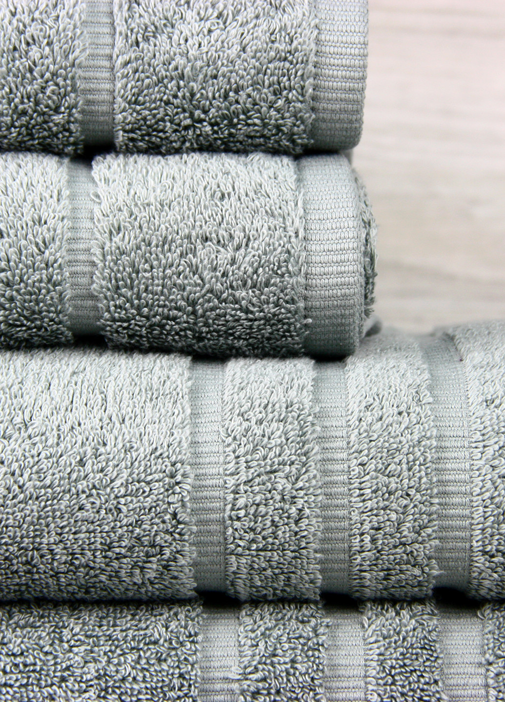 Maisonette полотенце (1 шт.), 70х140 см однотонный серый производство - Турция