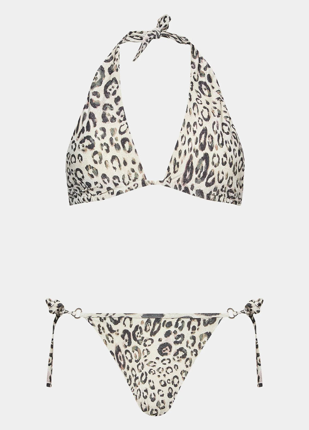 Комбинированный летний купальник раздельный Emporio Armani