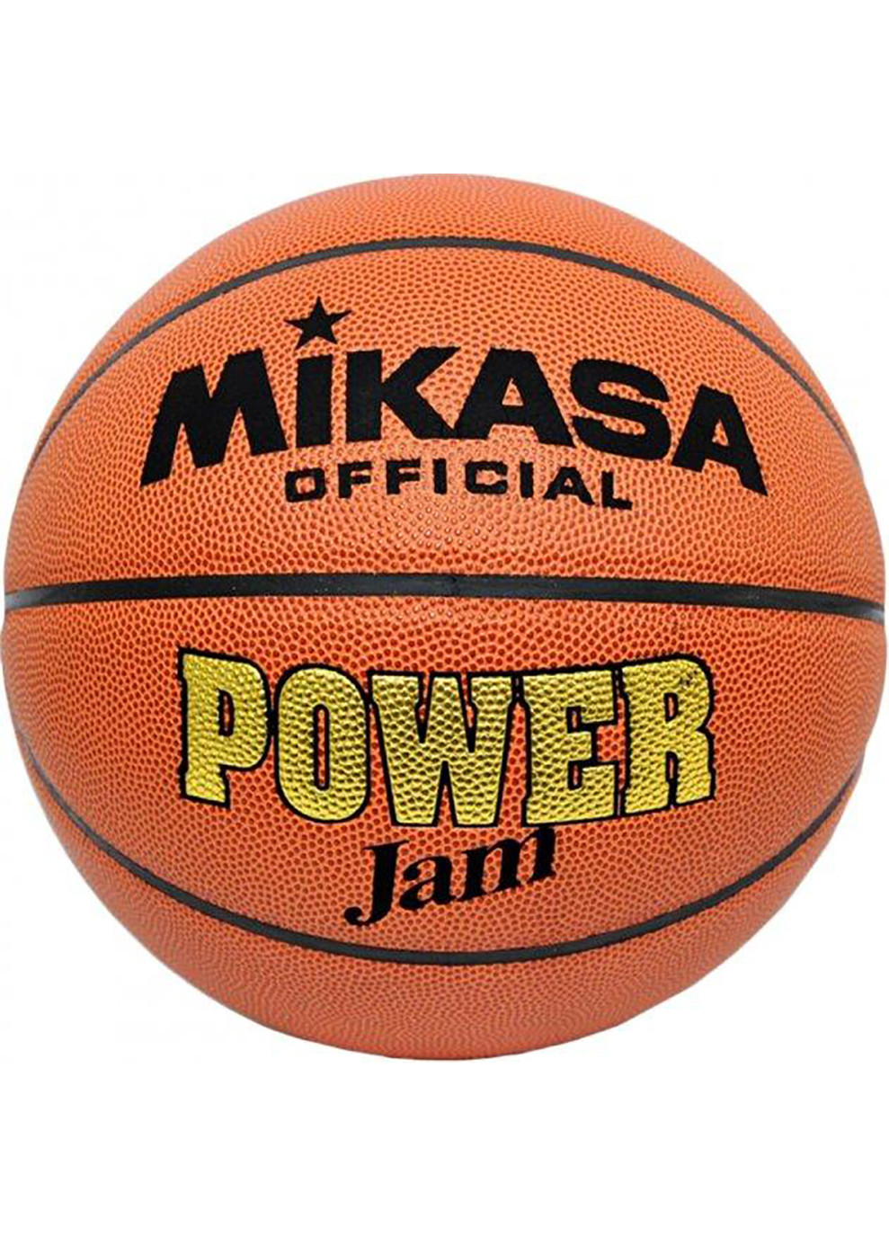 М'яч баскетбольний Power Jam №7 Amber (BSL10G) Mikasa (253677826)