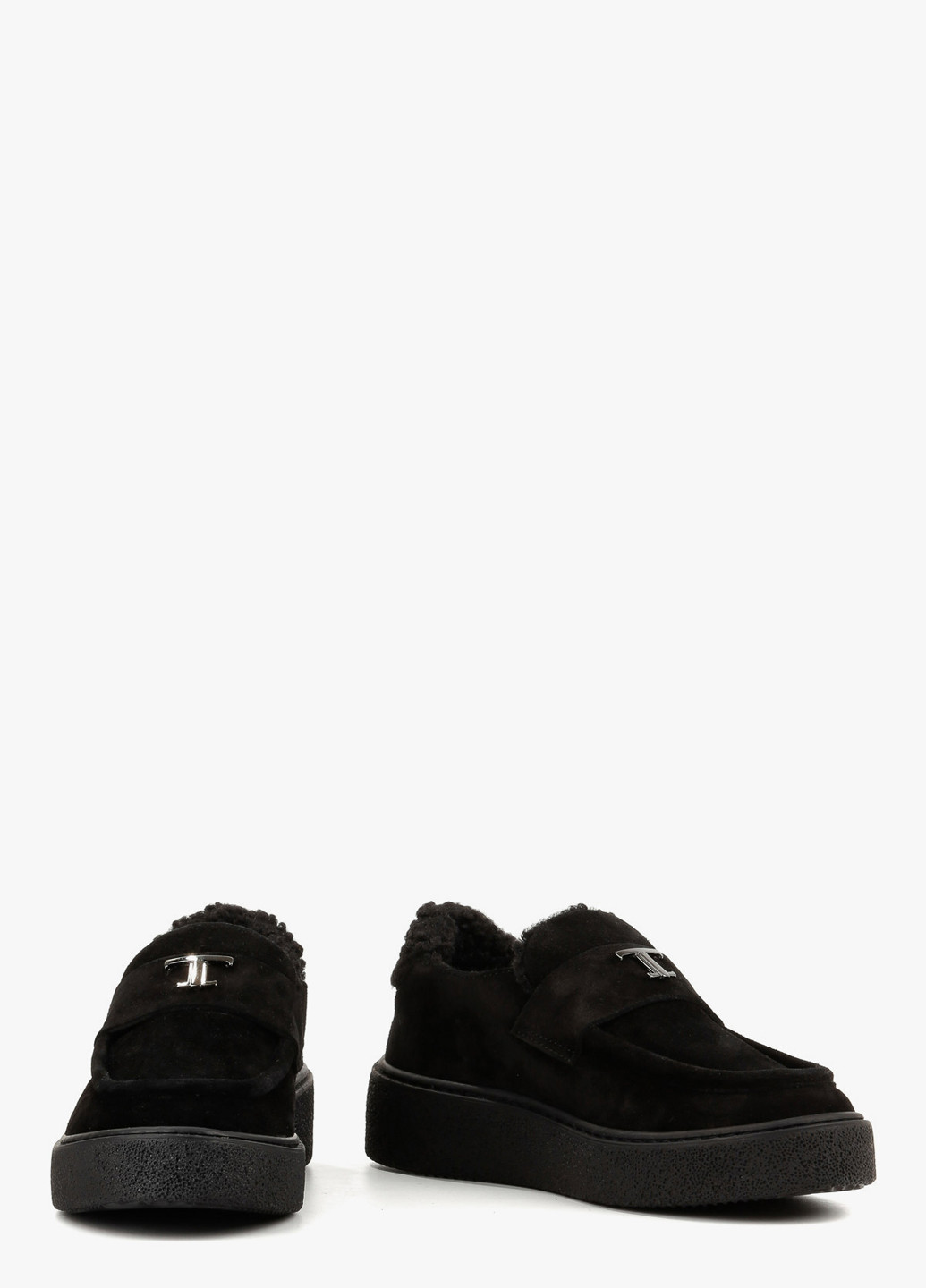 Le'BERDES Туфли черный з натуральная замша, украина — зима (370483604)