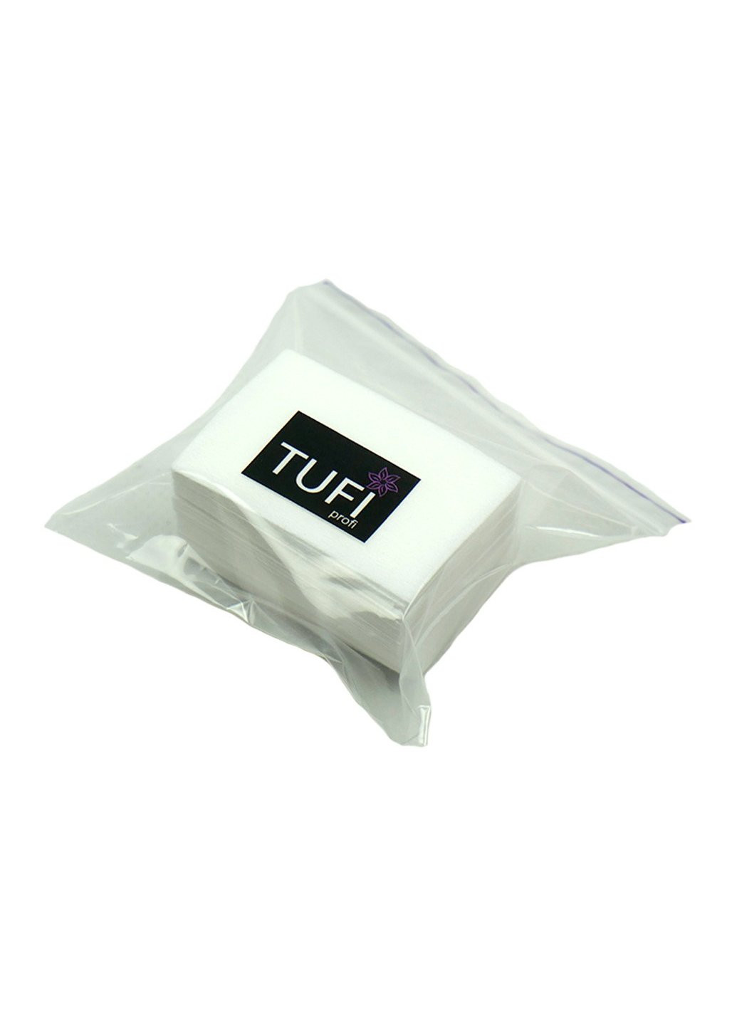Безворсовиє серветки тканинні 4х6, 7 шт, щільні Tufi Profi 0 (220008536)