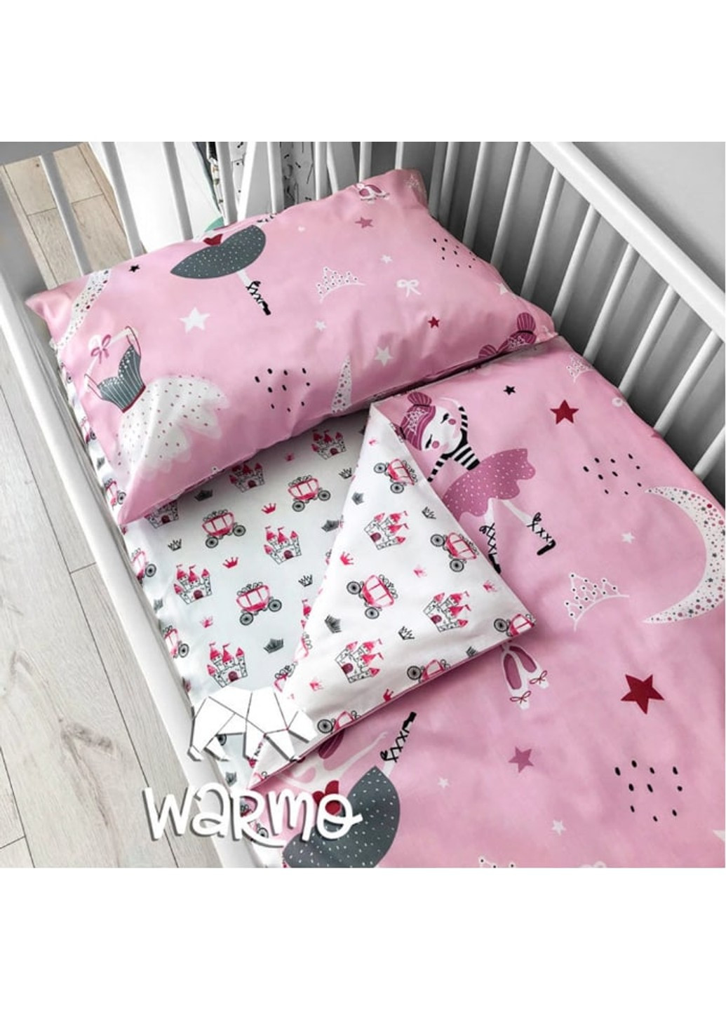 Детское постельное белье в кроватку ™ ПРИНЦЕССЫ Warmo (254344536)