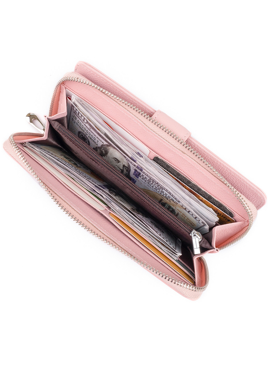 Женский кожаный кошелек 19х9,5х2,5 см st leather (252132169)