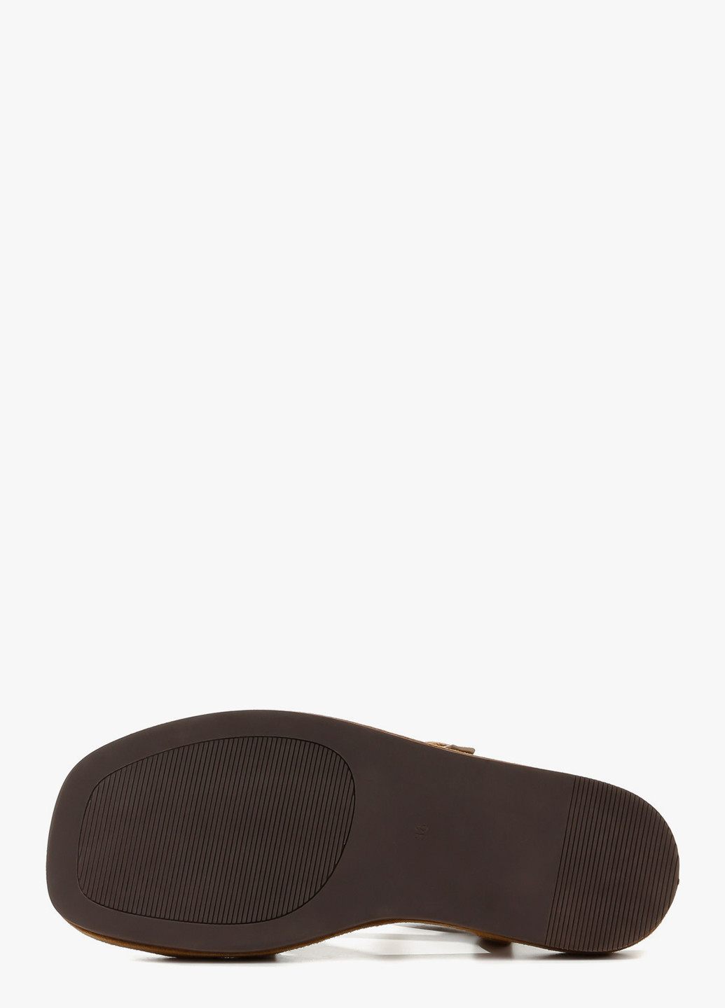 Коричневые босоножки Le'BERDES с ремешком с пряжкой