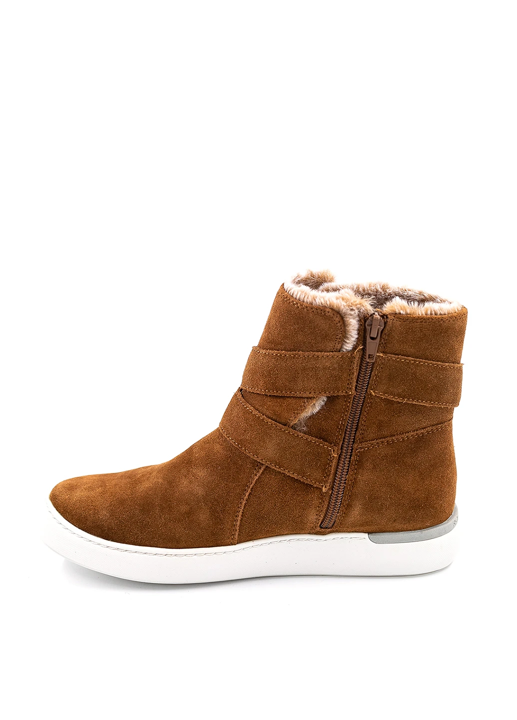 Зимние ботинки Rockport с пряжкой из натуральной замши