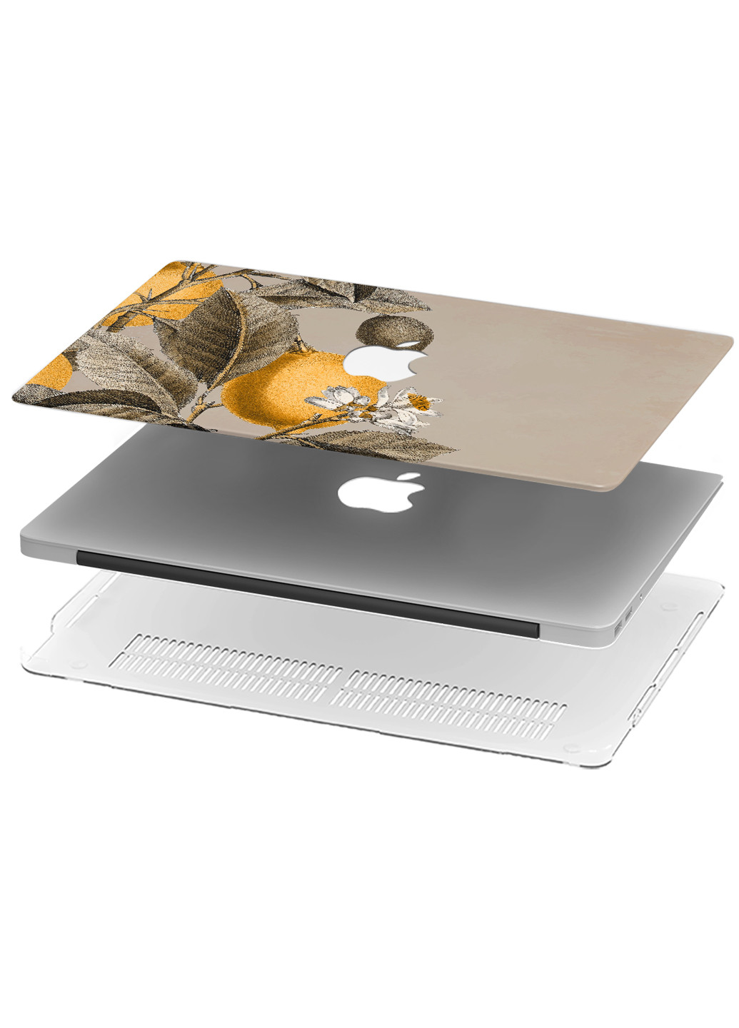 Чехол пластиковый для Apple MacBook Pro 13 A1278 Цветенье груши (Pear blossom) (6347-2342) MobiPrint (218867446)