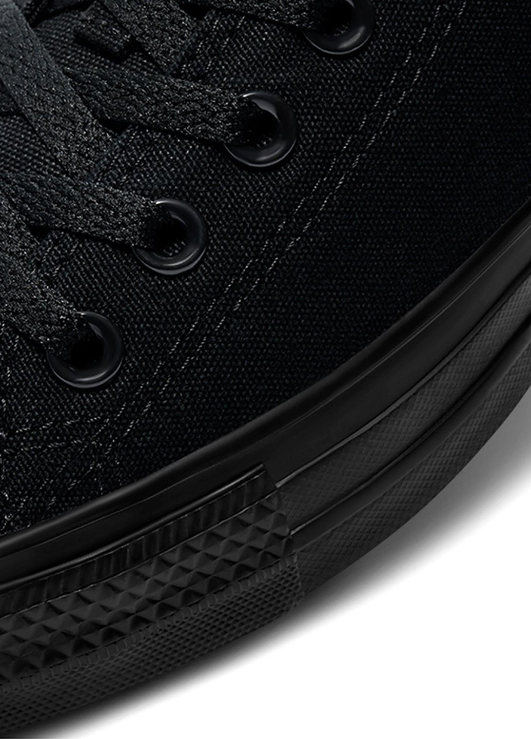 Черные всесезонные кеды Converse ALL STAR OX BLACK MONO