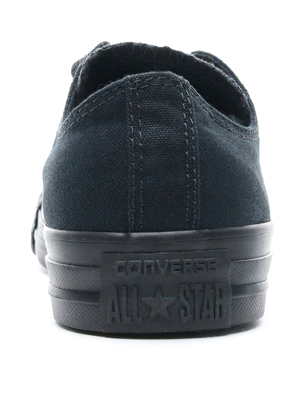 Черные всесезонные кеды Converse ALL STAR OX BLACK MONO