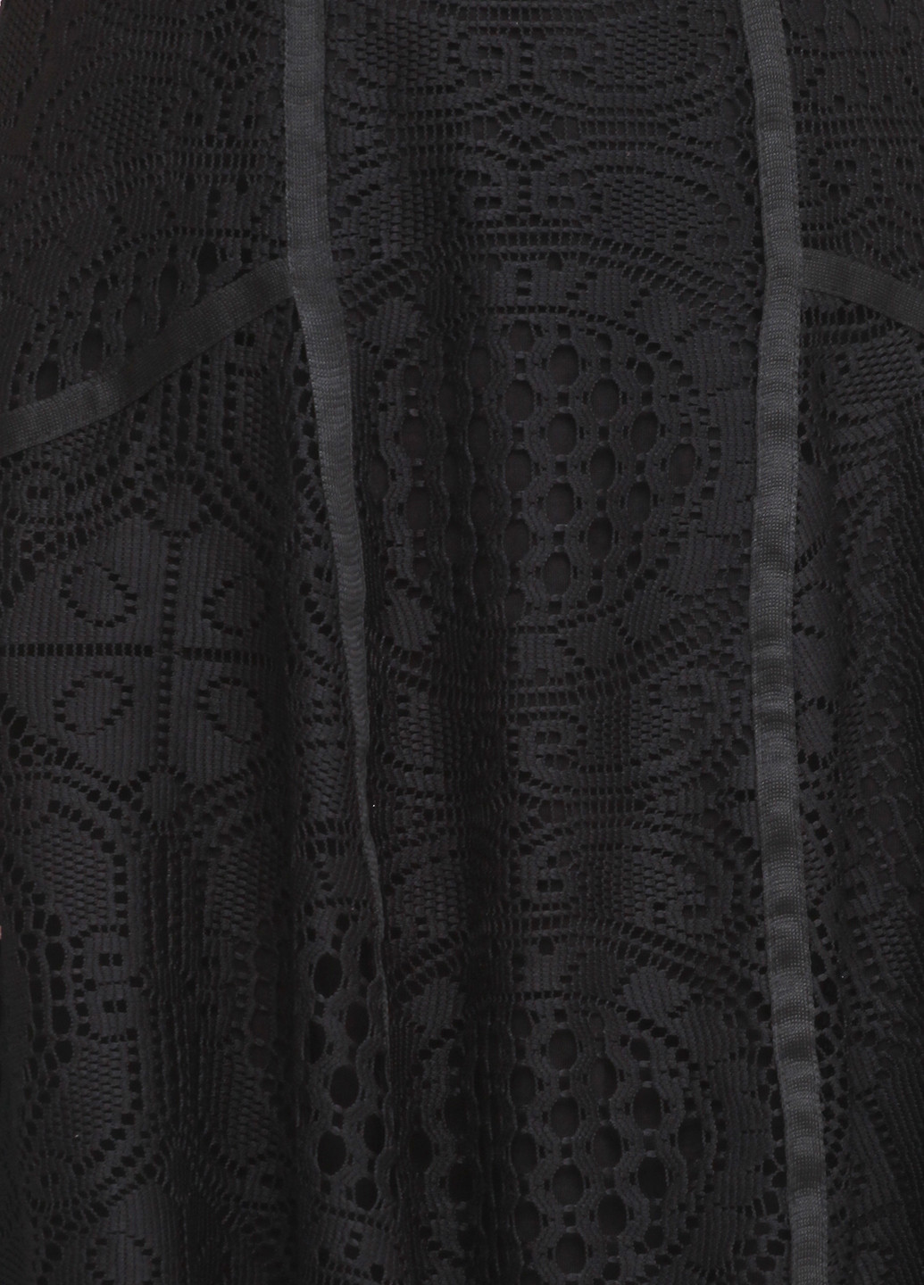 Черное коктейльное платье клеш Desigual однотонное