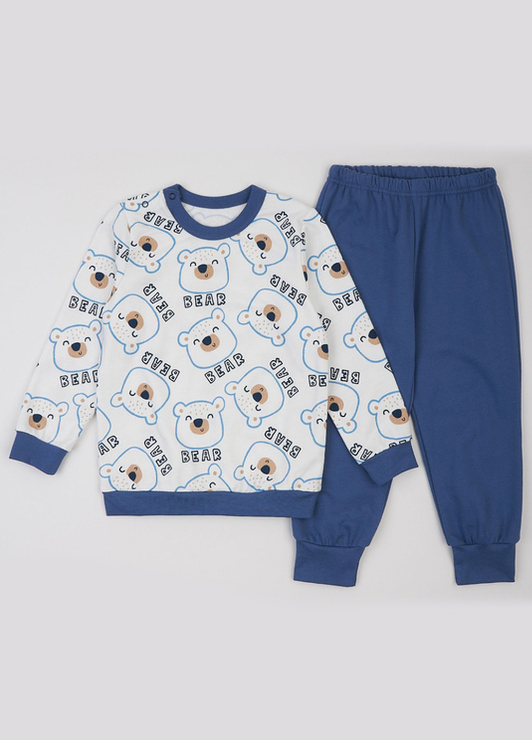 Комбинированная зимняя піжама (свитшот, брюки) Ляля