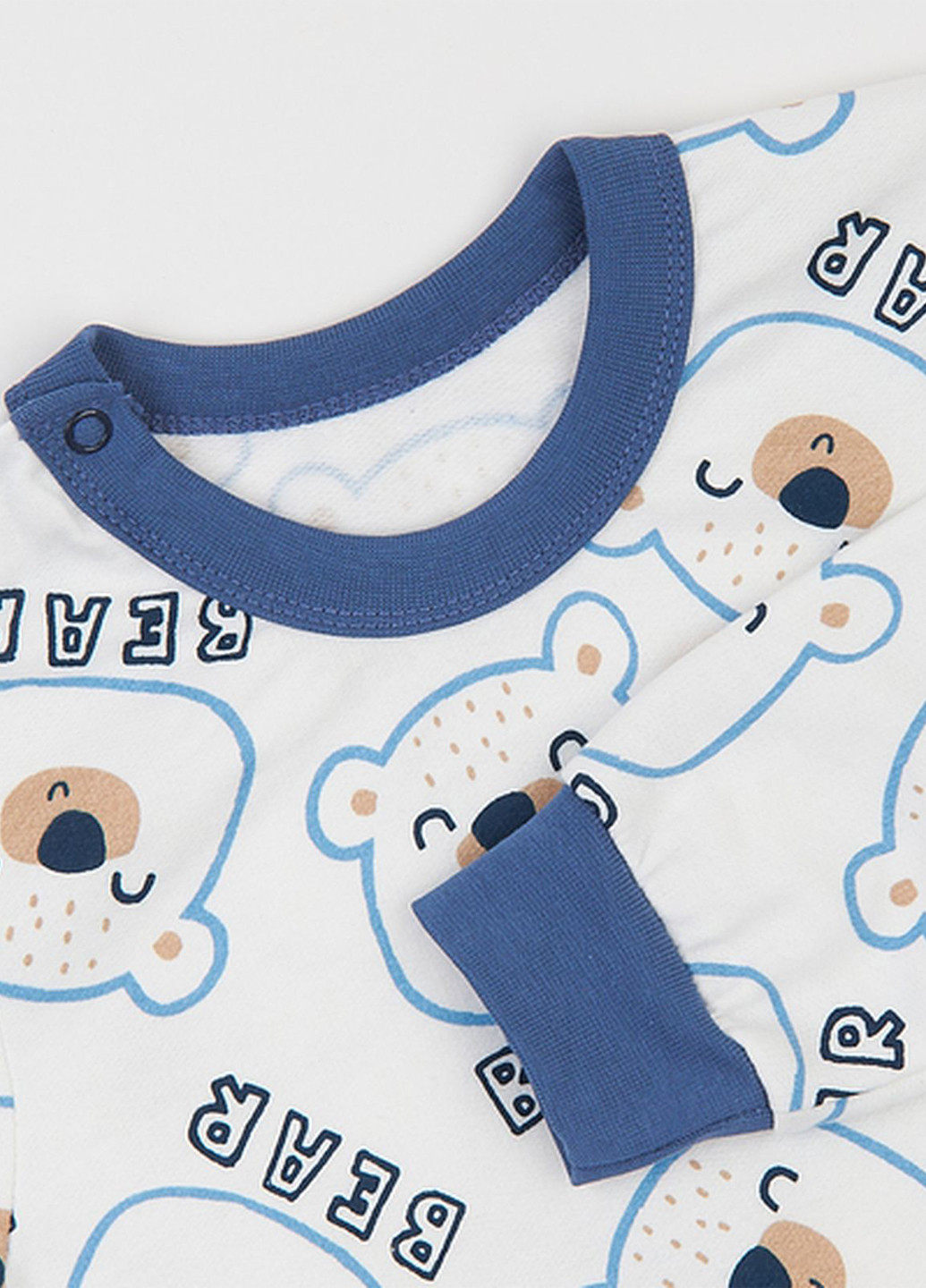 Комбинированная зимняя піжама (свитшот, брюки) Ляля