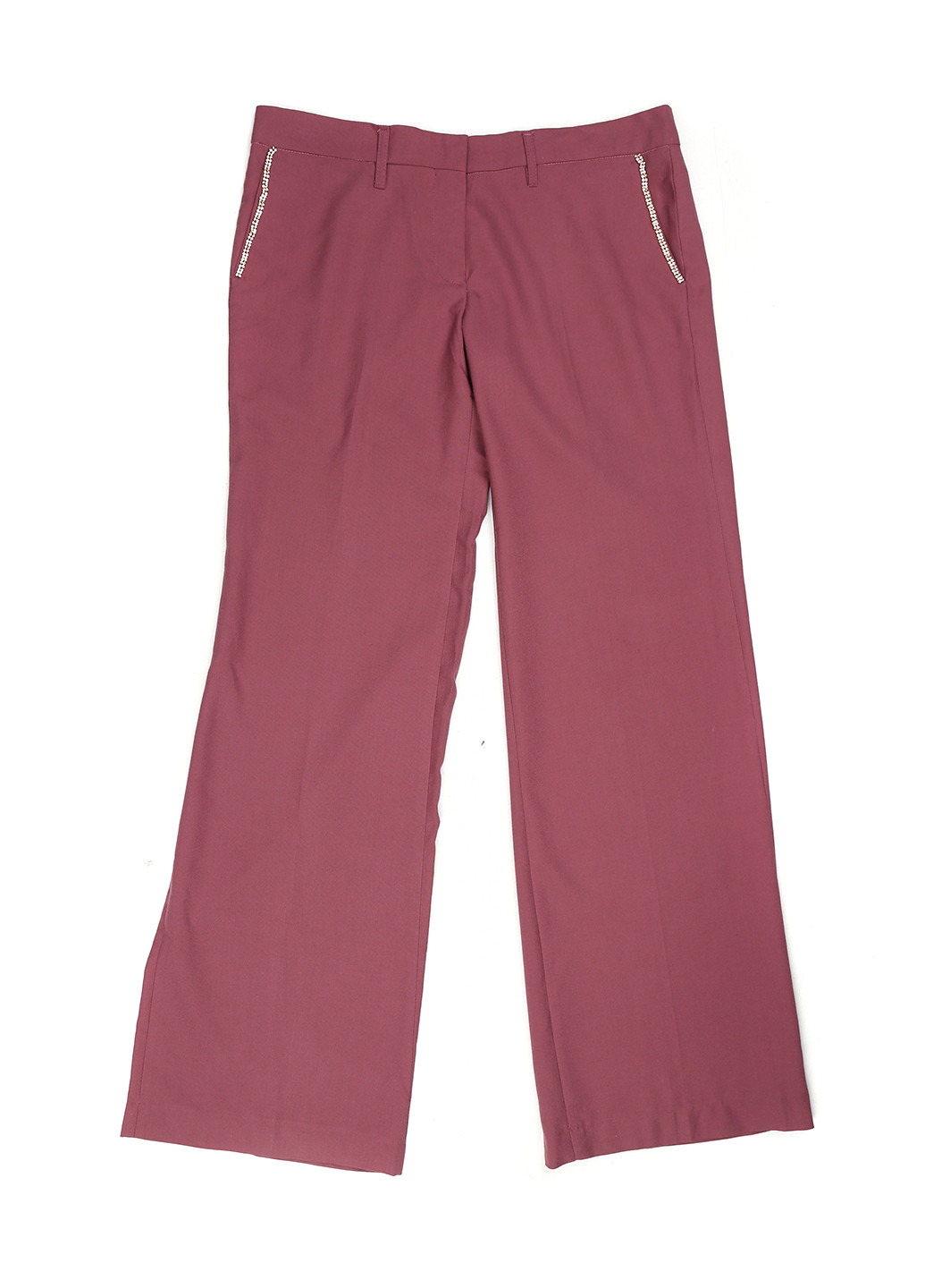 Розовые кэжуал демисезонные брюки PNS